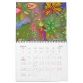 Abstrakter Bildkalender Kalender (Mär 2026)