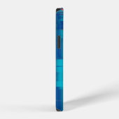 Abstrakter Bildschirm iPhone Hülle (Rechte Seite)
