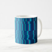 Abstrakter Bildschirm Kaffeetasse (VorderseiteRechts)