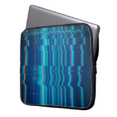 Abstrakter Bildschirm Laptopschutzhülle (Vorderseite Links)