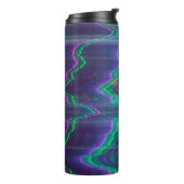 Abstrakter Bildschirm Thermosbecher (Nach links gedreht)