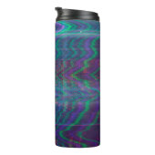 Abstrakter Bildschirm Thermosbecher (Nach rechts gedreht)