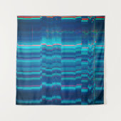 Abstrakter Bildschirm Wandteppich (Vorderseite (Horizontal))