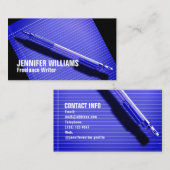 Abstrakter Bildverfasser-Artblick Visitenkarte (Vorne/Hinten)