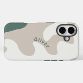 Abstrakter Bio Skandinavienname Case-Mate iPhone Hülle (Rückseite (Horizontal))