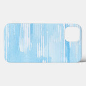 Abstrakter blauer Aquarellhintergrund, Textur. 2 Case-Mate iPhone Hülle (Rückseite (Horizontal))