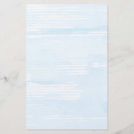 Abstrakter blauer Aquarellhintergrund, Textur. Briefpapier (Vorderseite)