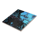 Abstrakter blauer, grauer und Lila Marmor Fliese (Seite)