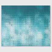Abstrakter, blauer Hintergrund Geschenkpapier (Flach)