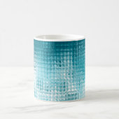 Abstrakter, blauer Hintergrund Kaffeetasse (Mittel)