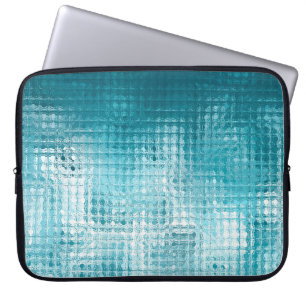 Abstrakter, blauer Hintergrund Laptopschutzhülle
