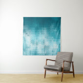 Abstrakter, blauer Hintergrund Wandteppich (Beispiel)