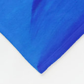 Abstrakter blauer Kunsthintergrund. Moderne Kunst. Fleecedecke (Ecke)