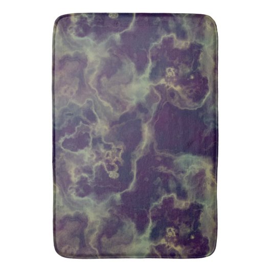 abstrakter blauer Marmor Badematte (Vorderseite Vertikal)