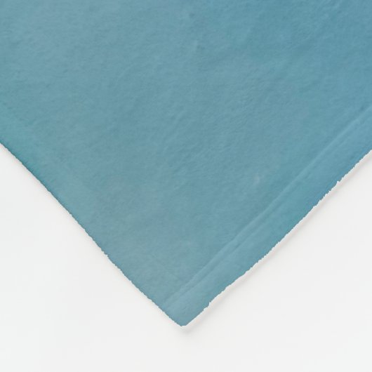 Abstrakter blauer Marmor mit Glitzer Fleecedecke (Ecke)