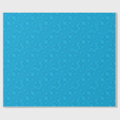 Abstrakter blauer Marmor personalisierter HP-Lapto Geschenkpapier (Flach)