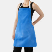 Abstrakter Blauer Splash Flüssiger Marmor Schürze (InSitu)