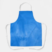 Abstrakter Blauer Splash Flüssiger Marmor Schürze (Vorderseite)