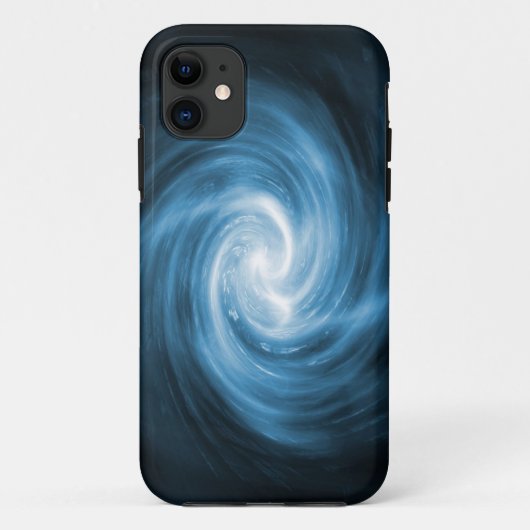 Abstrakter blauer Strudel iPhone 5 Kasten Case-Mate iPhone Hülle (Rückseite)