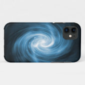 Abstrakter blauer Strudel iPhone 5 Kasten Case-Mate iPhone Hülle (Rückseite (Horizontal))