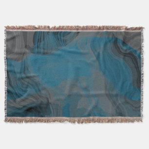 Abstrakter blauer und grauer Marmor Decke