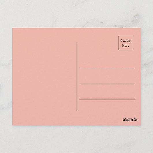 Abstrakter Blauer Vogel im Herbst Golden Blätter F Postkarte (Rückseite)