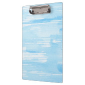 Abstrakter blauer Watercolorhintergrund, Klemmbrett (Links)