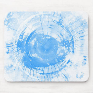 Abstrakter blauer Watercolorhintergrund, Mousepad
