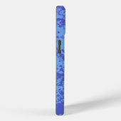 Abstrakter, blaugrüner Surfstrand Case-Mate iPhone Hülle (Rückseite / Rechts)