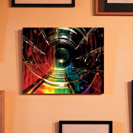 Abstrakter Bleistiftenbogen Leinwanddruck