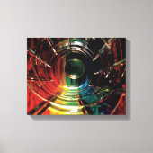 Abstrakter Bleistiftenbogen Leinwanddruck (Vorderseite)