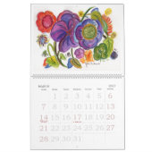 Abstrakter Blumen-und Orchideen-Kalender Kalender (Mär 2027)
