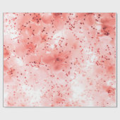 Abstrakter blumengeschmückter Hintergrund rosa Blu Geschenkpapier (Flach)