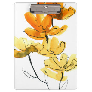 Abstrakter Blumenhintergrund Klemmbrett