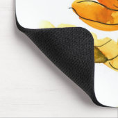 Abstrakter Blumenhintergrund Mousepad (Ecke)