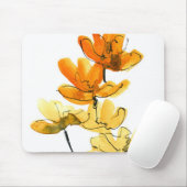 Abstrakter Blumenhintergrund Mousepad (Mit Mouse)