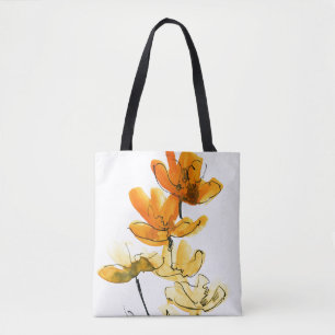 Abstrakter Blumenhintergrund Tasche