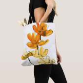 Abstrakter Blumenhintergrund Tasche (Von Nahem)