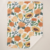 Abstrakter Blumenkohl Fleece Blanket Sherpadecke (Vorderseite)