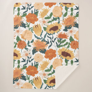 Abstrakter Blumenkohl Fleece Blanket Sherpadecke