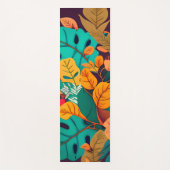 Abstrakter Blumenstrauß Yogamatte (Vorderseite)