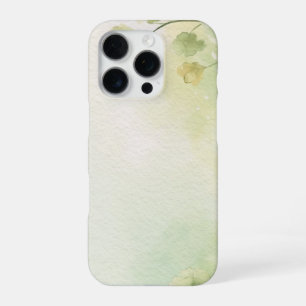 Abstrakter Blumenweich Grüne Alchemilla iPhone 16 Pro Hülle
