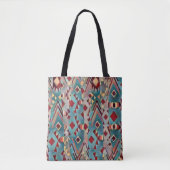 Abstrakter Boho-Aztek Tasche (Vorderseite)