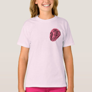 Abstrakter Boho-Farbfleck mit Wildblumen T-Shirt