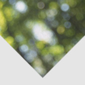 Abstrakter Bokeh im Frühjahrspapier Seidenpapier (Detail)