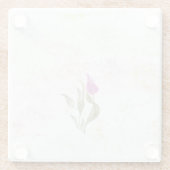 Abstrakter botanischer Untersetzer (Rückseite)