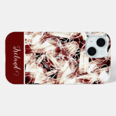 Abstrakter, brauner Fall für iPhone-Fall Case-Mate iPhone Hülle (Rückseite (Horizontal))