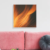 Abstrakter brauner Haarhintergrund Leinwanddruck (Insitu (Wohnzimmer))