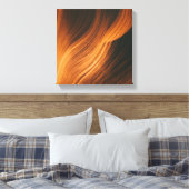 Abstrakter brauner Haarhintergrund Leinwanddruck (Insitu (Schlafzimmer))