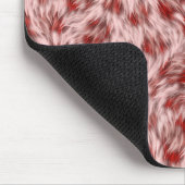 Abstrakter brauner Stofftexturhintergrund Mousepad (Ecke)